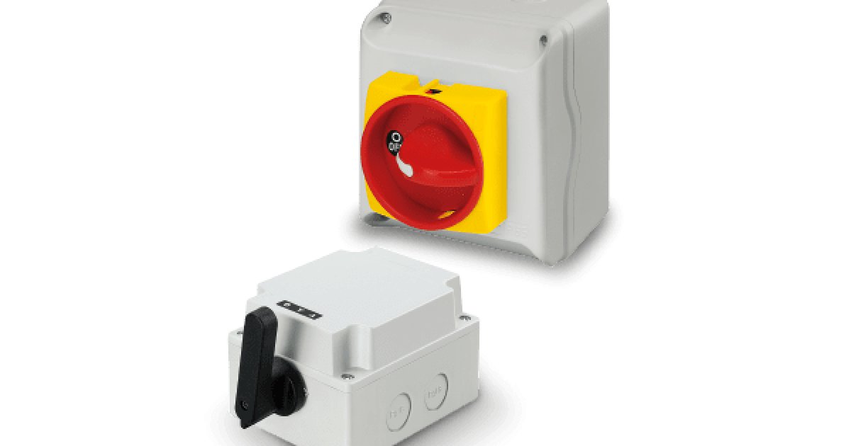 Cam switches in box BREMAS